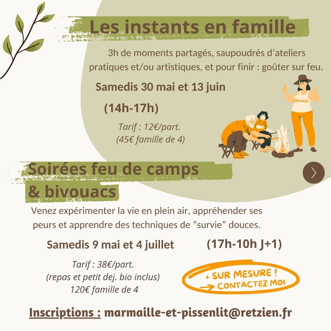 PROGRAMME MARMAILLE ET PISSENLIT